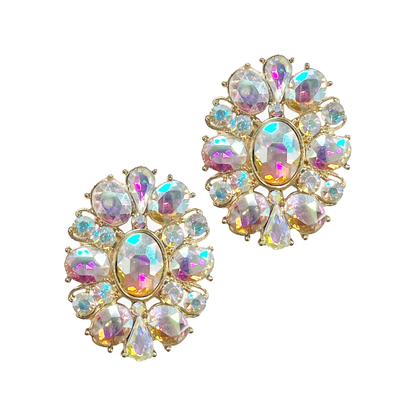 AB Southwestern Flower Studs