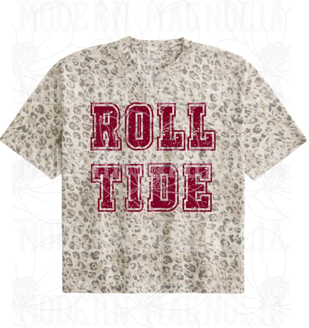 Leopard Alabama Short Sleeve