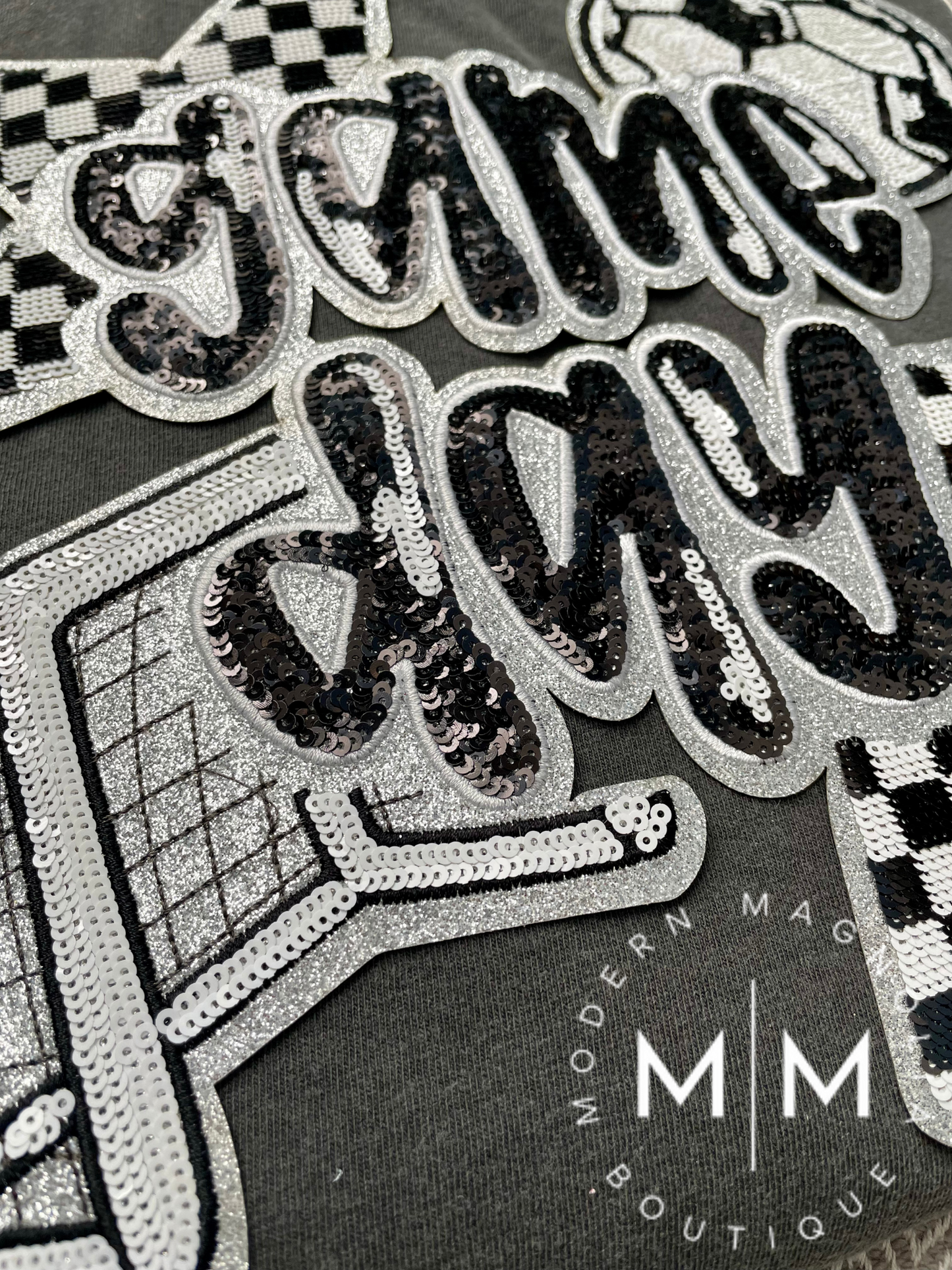 Sequin Gameday Tee | Soccer