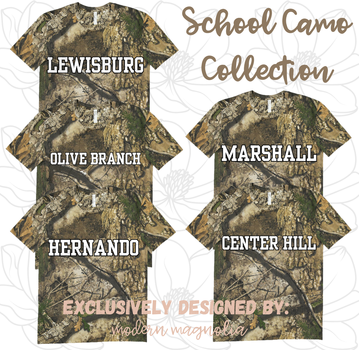 School Camo Short Sleeve