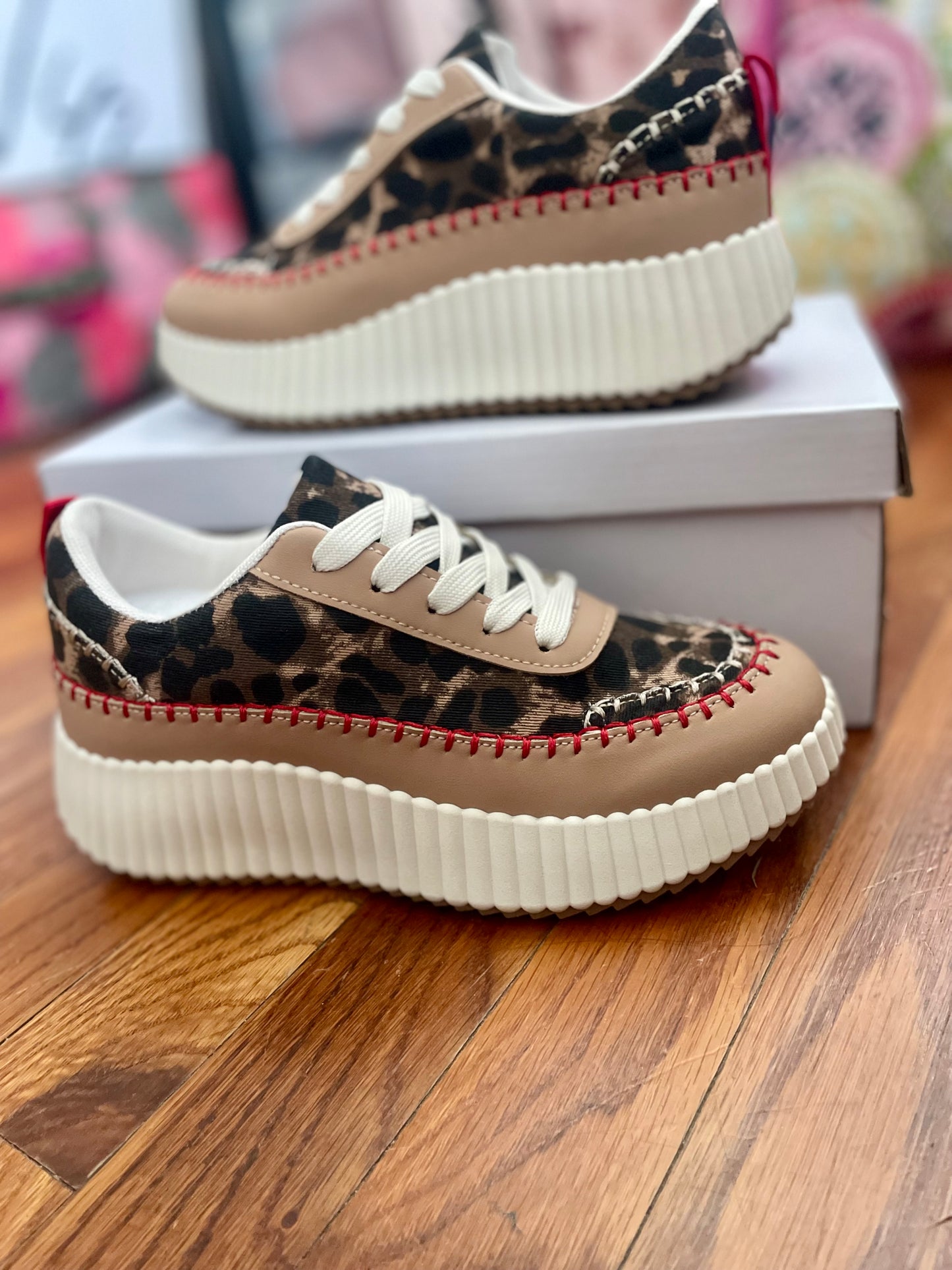 Magnolia Sneakers | Leopard