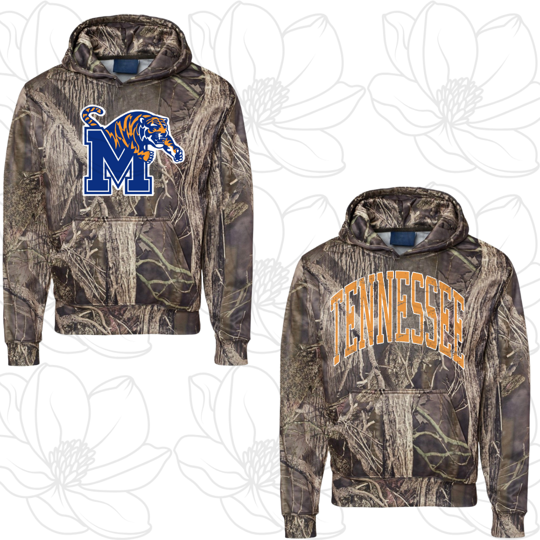 Outdoor Camo Hoodie | Sports Team
