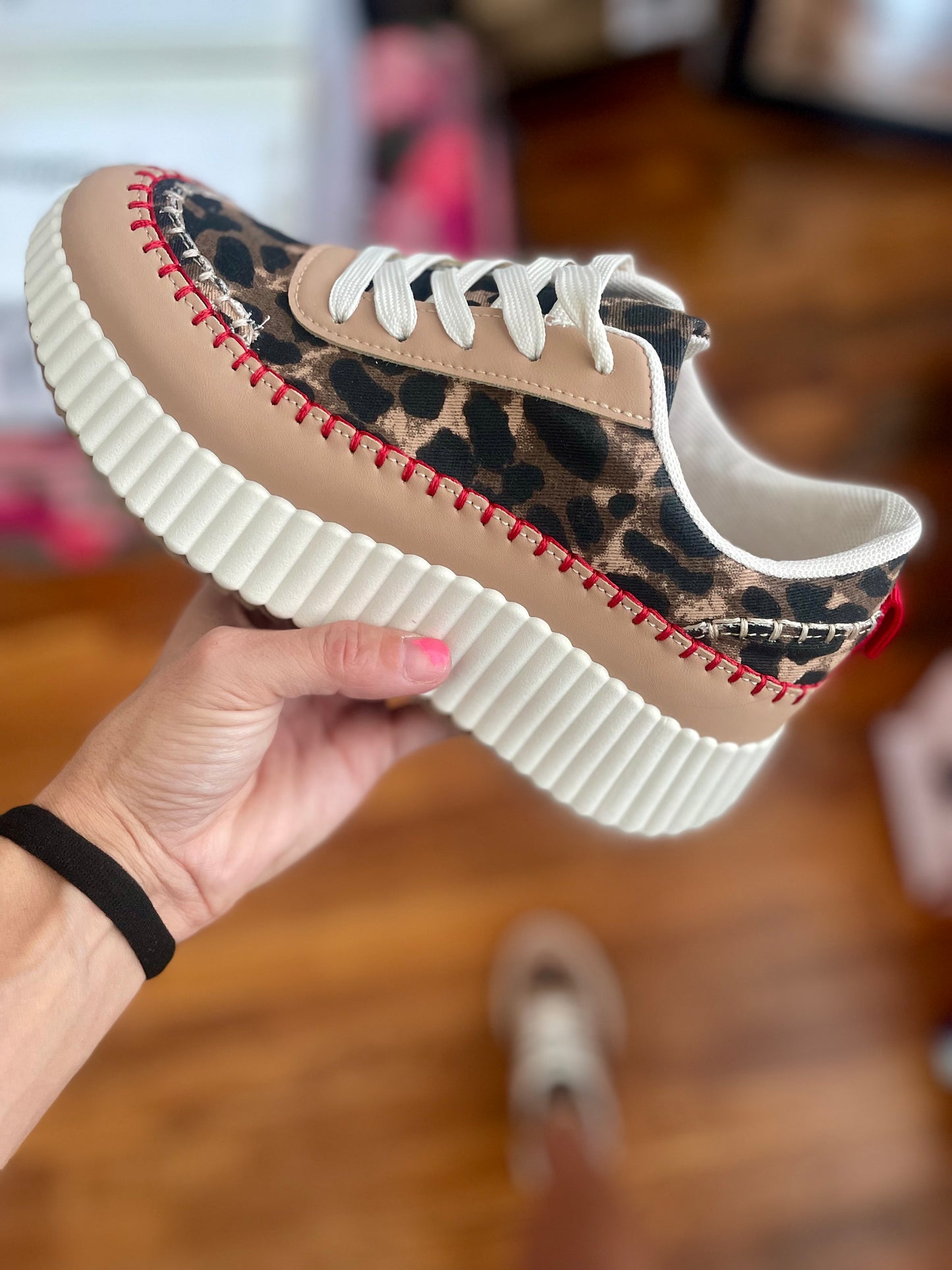 Magnolia Sneakers | Leopard