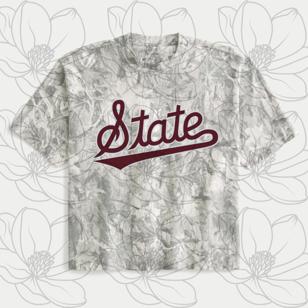Camo MSU Tshirt