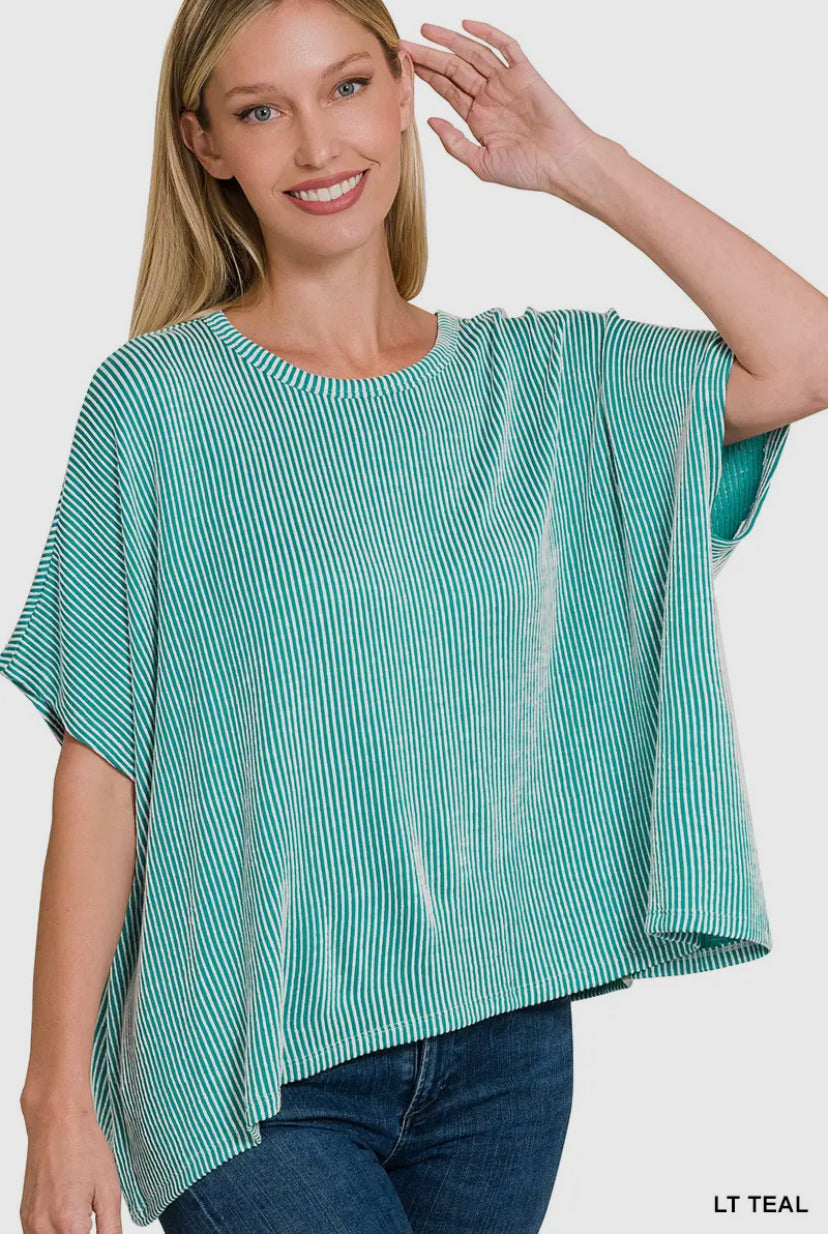 Spring Fling Top | Teal