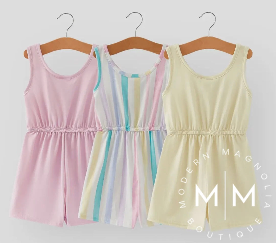 Girls Summertime Romper