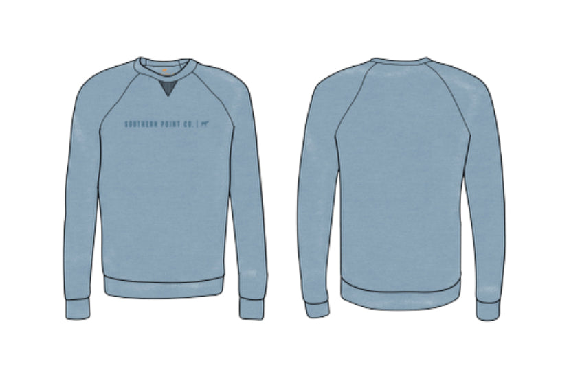 Campside Sweatshirt- Washed Blue