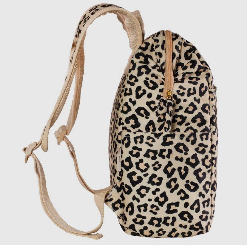 Magnolia Backpack Cooler- Leopard