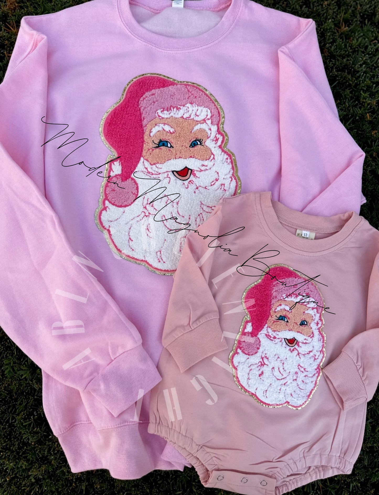 Preppy Santa Sweatshirt