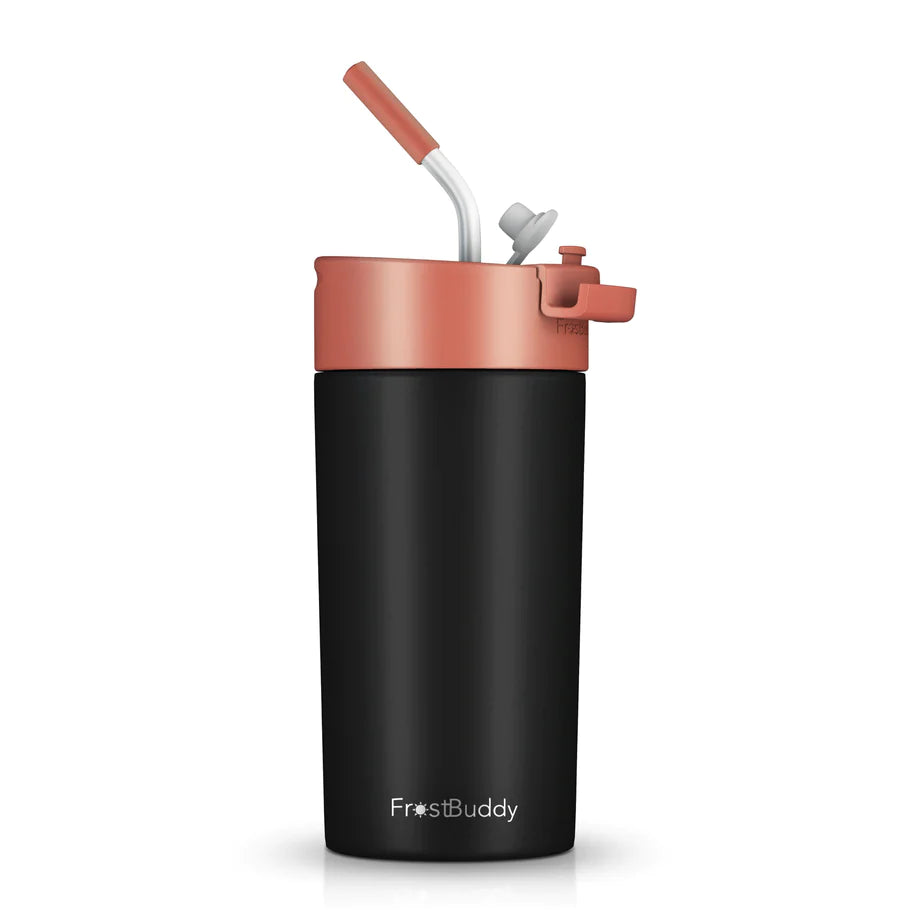 Magnolia Buddy Drinking Lid With Straw- Hibiscus