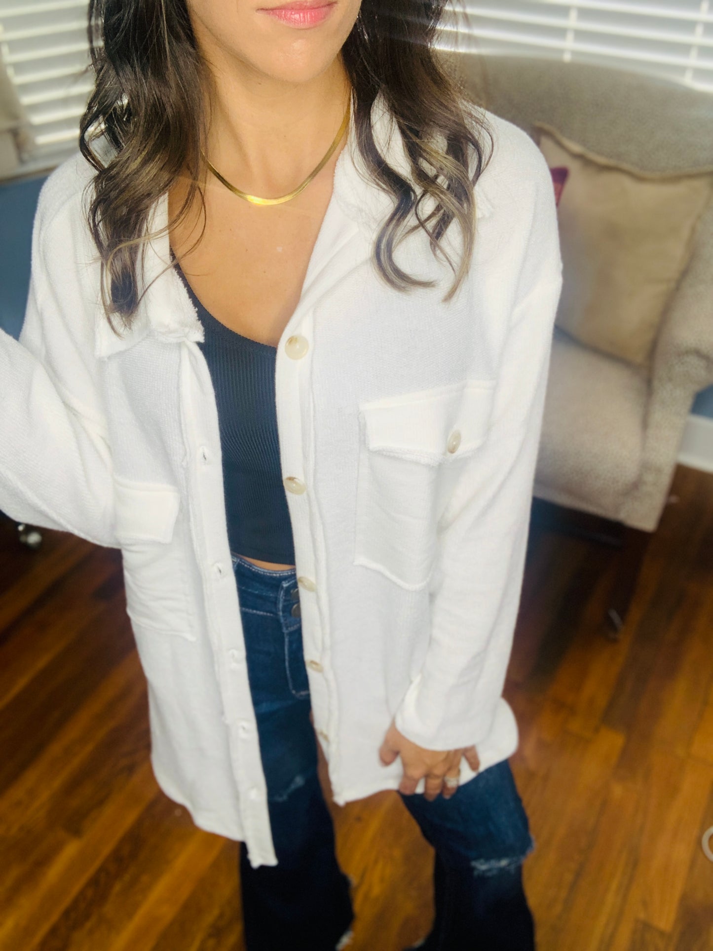 Better Days Oversized Shacket