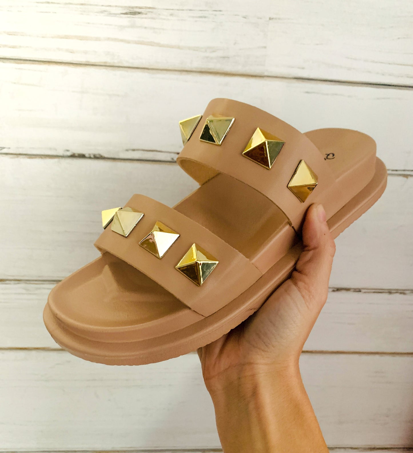 Rockstar Sandals- Blush