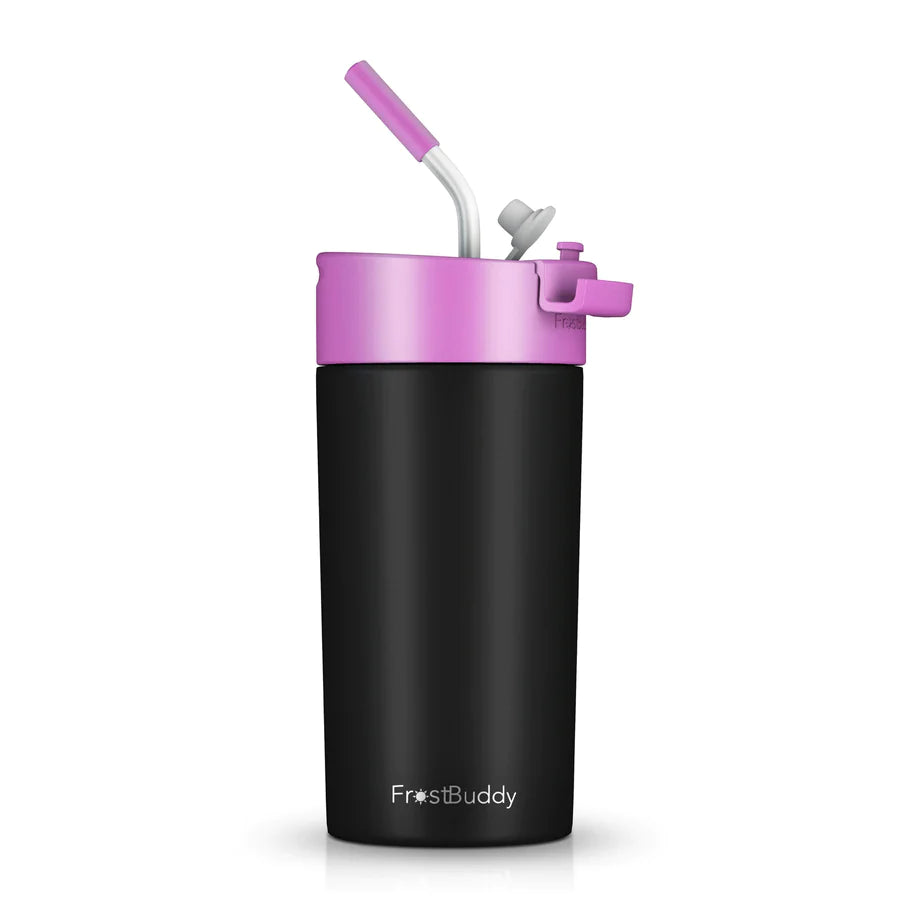 Magnolia Buddy Drinking Lid With Straw- Pink