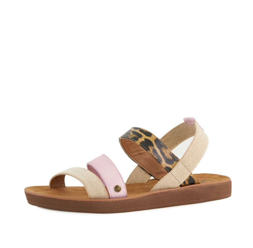 Everleigh Sandal- Leopard