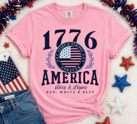 1776 America Short Sleeve Tee