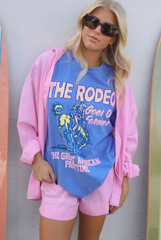 The Rodeo Goes On Short Sleeve