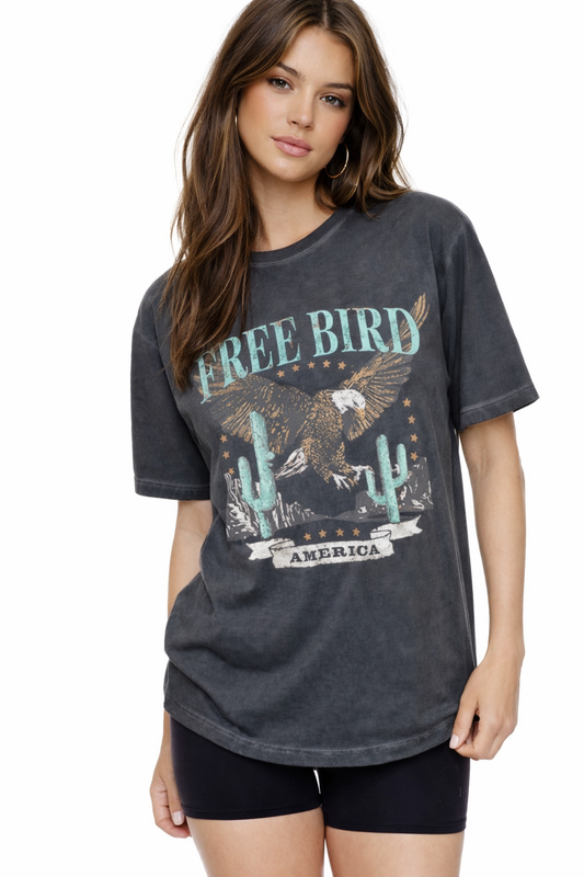 Free Bird America Graphic Tee