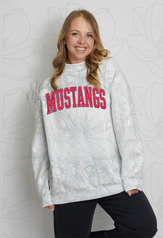 Camo Mockneck | Mustangs