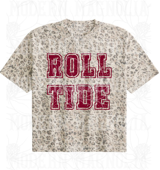 Leopard Alabama Short Sleeve