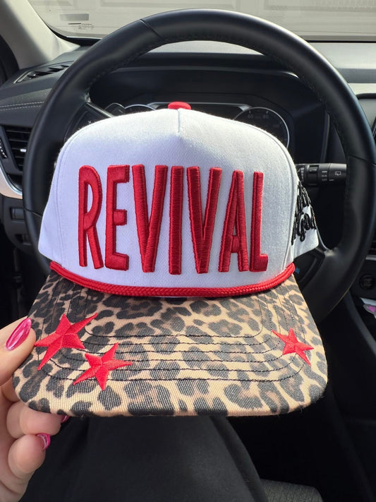 Revival Cheetah Trucker Hat- PREORDER
