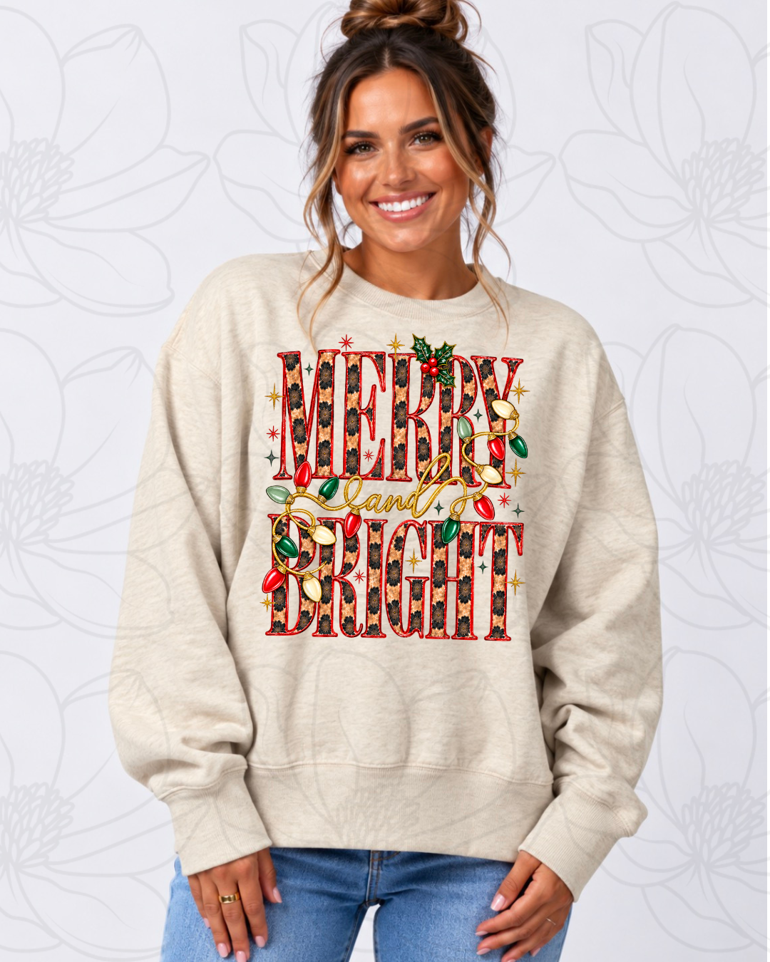 Merry & Bright Sweatshirt