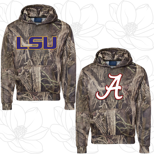 Outdoor Camo Hoodie | Sports Team