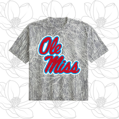 Camo 2 Ole Miss Tshirt