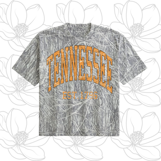 Camo 2 Tennessee Tshirt