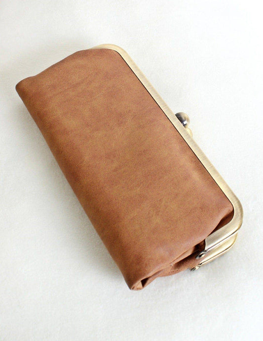 Karen Hobo Wallet | Tan