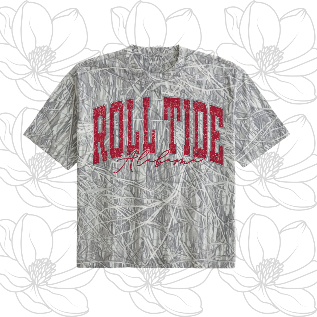 Camo 2 Alabama Tshirt