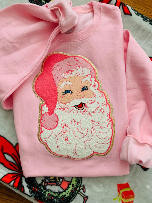 Preppy Santa Sweatshirt