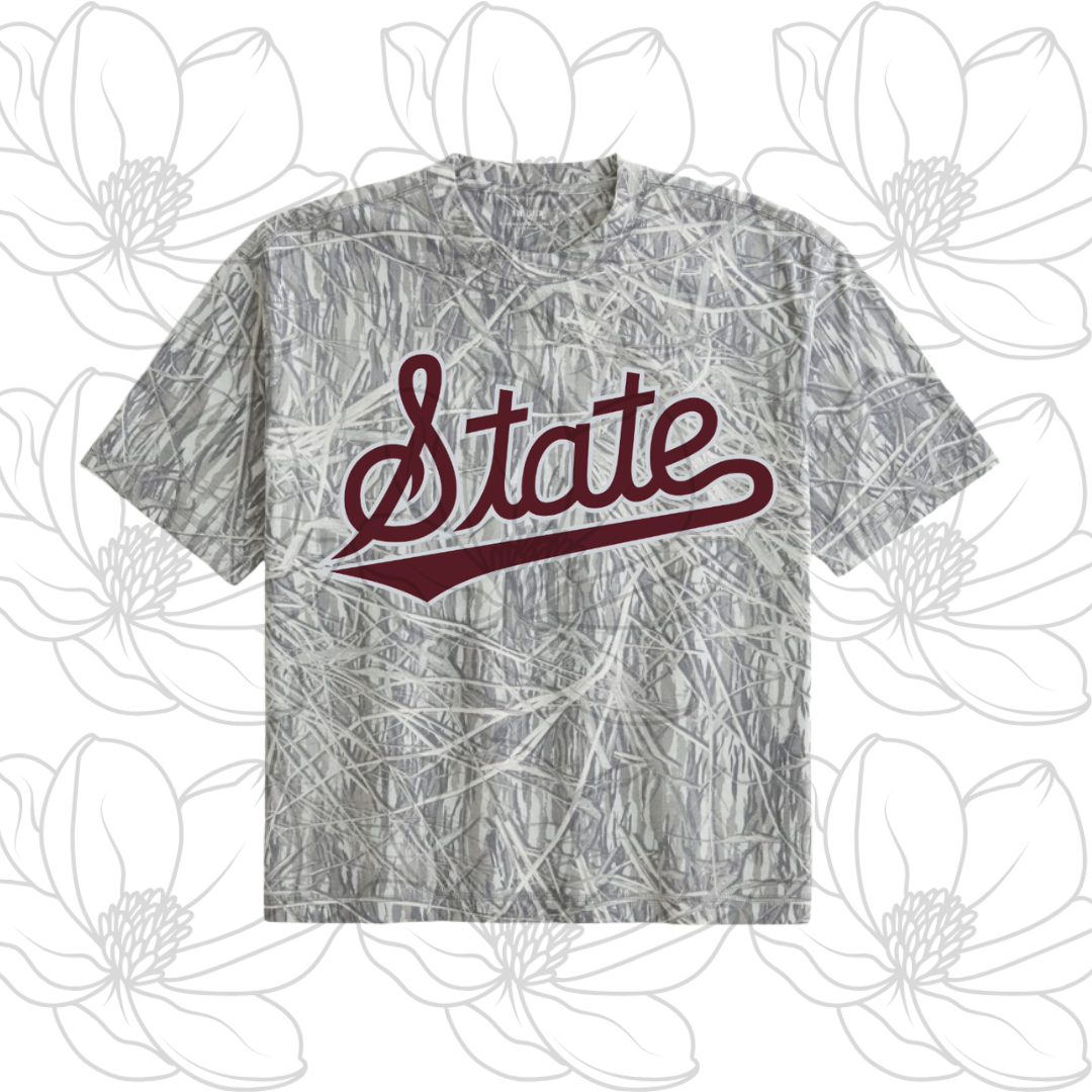 Camo 2 MSU Tshirt