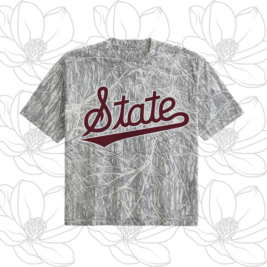 Camo 2 MSU Tshirt
