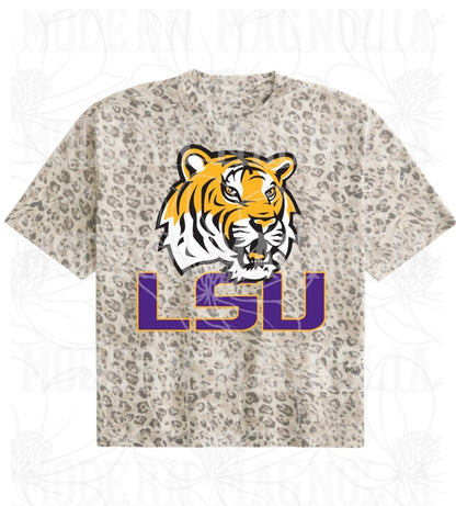 Leopard LSU Short Sleeve