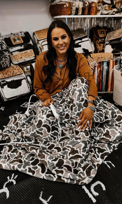 PREORDER Camo Heated Blanket