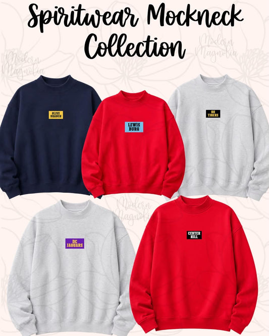 CUSTOM Spiritwear Mockneck