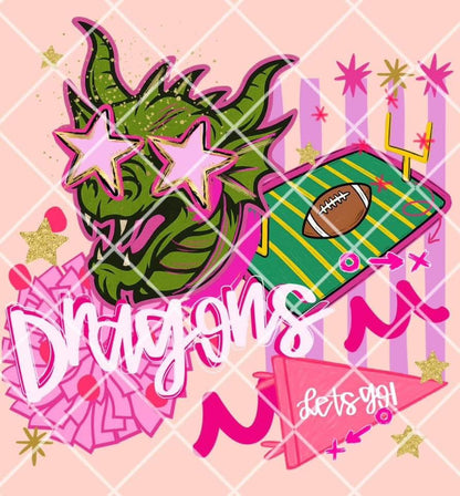 Preppy Game Day | Dragons