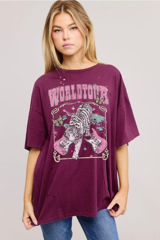 World Tour Tiger Graphic Tee