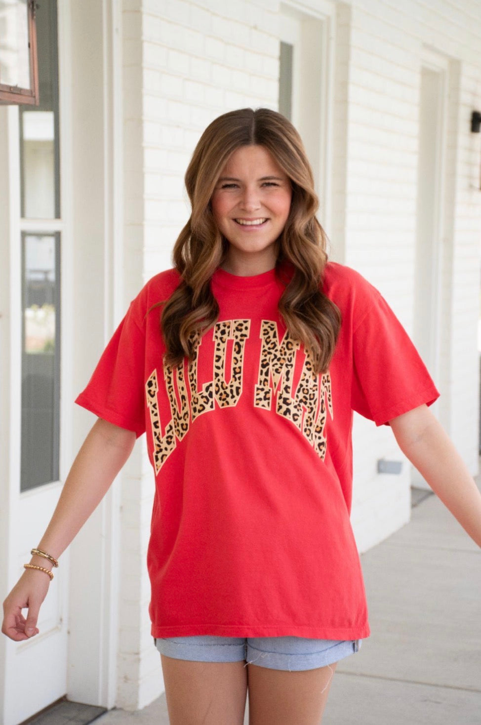 NEW Lulu Mac Leopard- Red