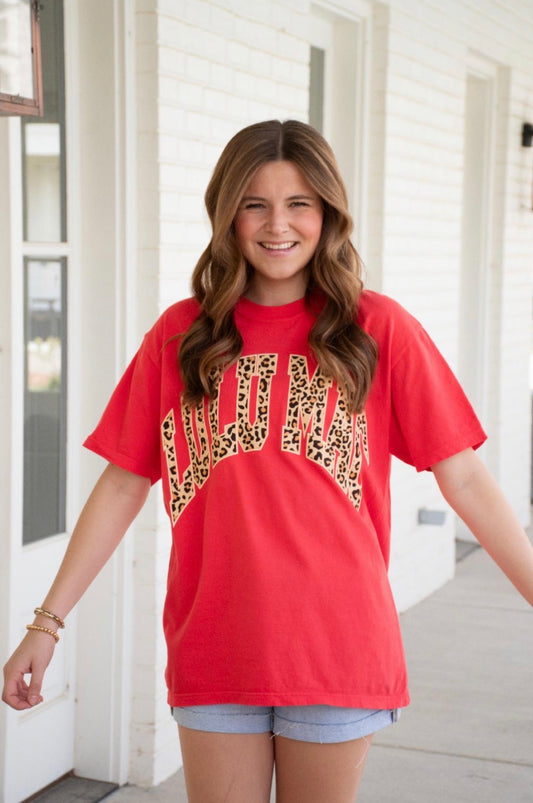 NEW Lulu Mac Leopard- Red