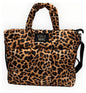 NEW Lulu Mac Large Puffer Bag- Leopard