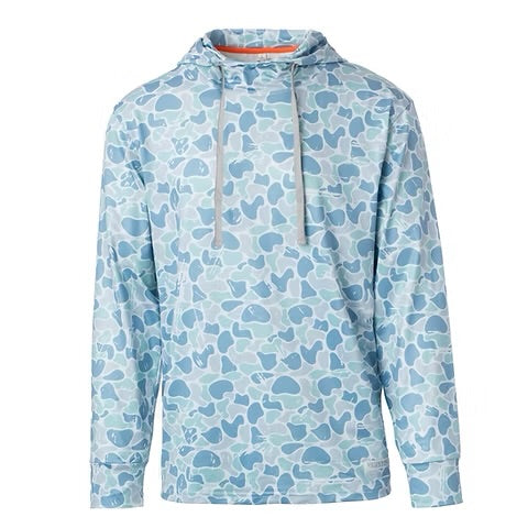Youth Saltwater Camo Performance Hoodie