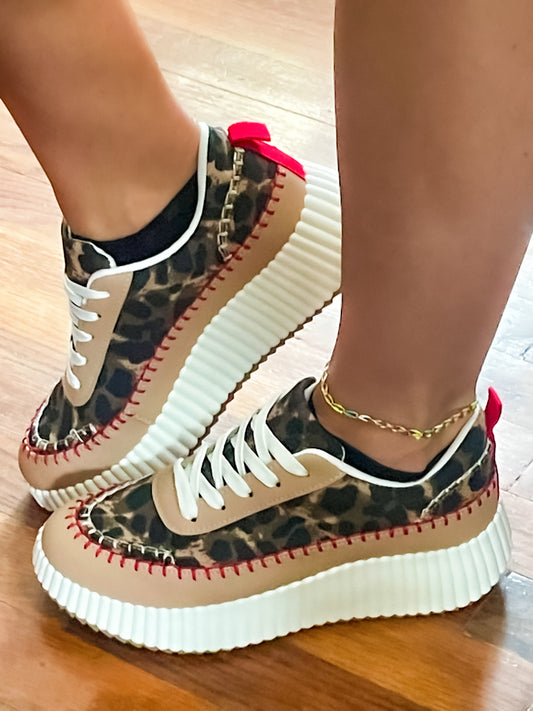 Magnolia Sneakers | Leopard