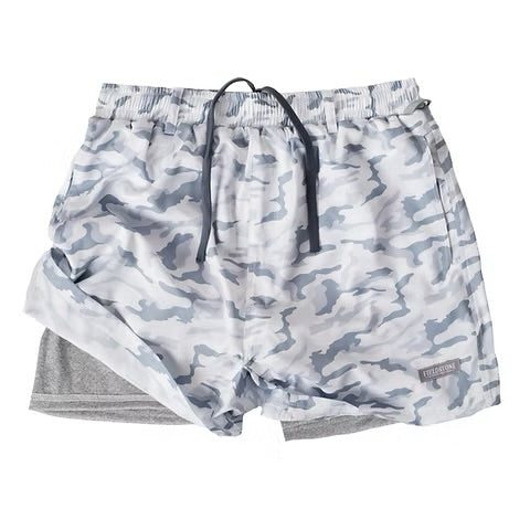 PREORDER Youth Snow Camo Shorts