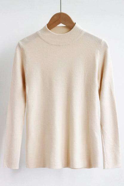 Basic Mock Neck Sweater