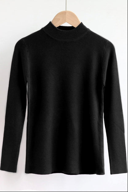 Basic Mock Neck Sweater