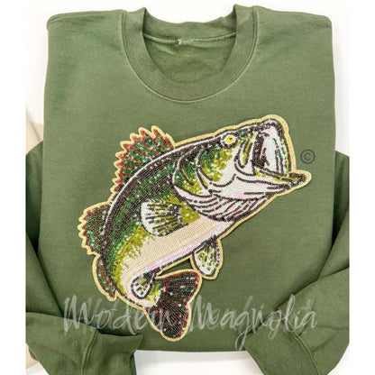 Big Mouth Bass Crewneck