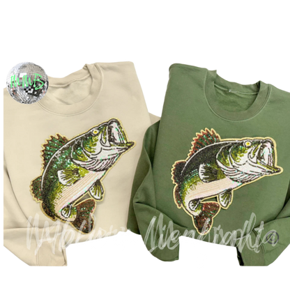 Big Mouth Bass Crewneck