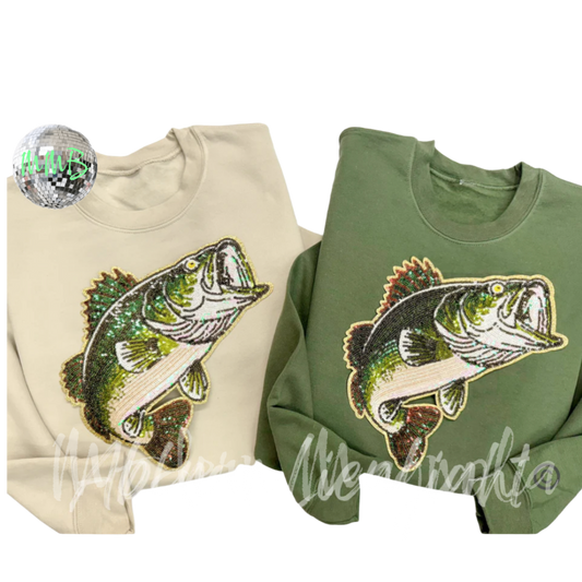 Big Mouth Bass Crewneck