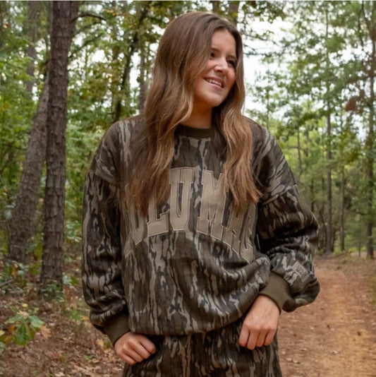 NEW LM Mossy Oak Sweatshirt | Natural